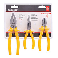 Kit Alicates Profissionais 3 Peças Robust - imagem 1