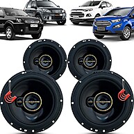 Kit Alto-Falantes Ecosport 2004-2021 Hurricane Aurum 480W - imagem 1