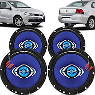 Kit Alto Falantes Hurricane Class 520w para VW Voyage G5 - imagem 1