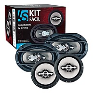 Kit Alto Falantes Leson: Som Incrível para Seu Carro! - imagem 1