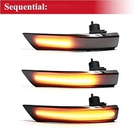 Luz de Seta Sequencial LED Âmbar Fumê para Ford Focus MK2/MK3 e Mondeo MK4 - Kit 2 Peças - imagem 5