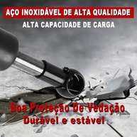Kit Amortecedor Porta-Malas Ford Maverick 2022-2025 - Slow Drop e Proteção Reforçada - imagem 3
