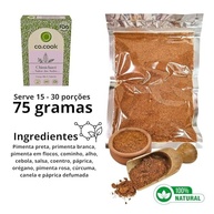 CoCook Kit Presente Especiaria Tempero 100% Natural Chimichurri Sabor Andes, Tempero Beringela Sabor Turquia, Tempero Za'atar Sabor Síria e 4 Porta Guardanapos Flor de Cerejeira - imagem 4