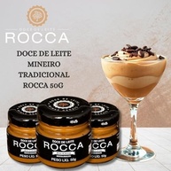 Kit 6x Doce de Leite Rocca Tradicional 50g Cremoso Artesanal Para Lanches Torradas Frutas e Sobremesas - imagem 4