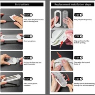Kit 2 Películas Privacidade iPhone c/ Aplicador Automático - imagem 4