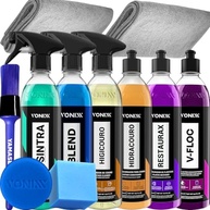 Kit Lavagem Automotiva Profissional Completa Vonixx: Brilho e Proteção Impecáveis - imagem 2