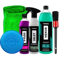 Kit Completo Vonixx: Limpeza Profissional para Estética Automotiva - V-Floc, Delet, Vexus e Acessórios Karbox - imagem 1