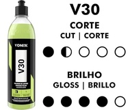 Kit Polimento Automotivo Premium V10 V20 V30 Corte Refino Lustro 500ml Vonixx - imagem 5