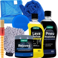 Kit Completo Vonixx: Deixe Sua Moto Impecável! Lava Autos, Pretinho, Luva e Mais - imagem 1