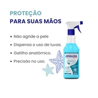Kit 3 Álcool Coperalcool Bacfree Segredos da Natureza 500ml - Frescor das Águas - imagem 4