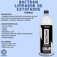 Kit Vonixx Vertex 500ml + Bactran 1,5L – Limpeza Profunda e Higienização Bactericida para Estofados - imagem 3