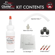 Kit Balanceamento Dinâmico de Pneus para Motocicleta - Contas F 2oz/3oz/3oz - imagem 3
