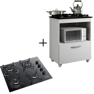 Kit Balcão com Cooktop Itatiaia 4 Bocas: Organize sua cozinha com estilo - imagem 1