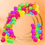 Kit Balões Neon: 150 Bexigas para Festas Incríveis! - imagem 1
