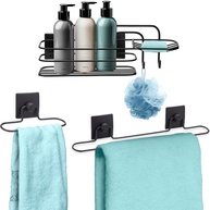 Kit Banheiro 3Pçs: Organize Sem Furos! - imagem 1