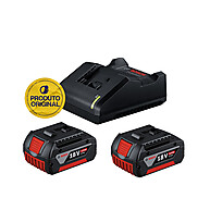 Kit Bateria Bosch 18V 4.0Ah: Potência Extra! - imagem 1