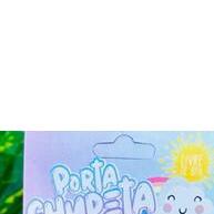 Kit Bebê Essencial: Porta Chupeta + Saboneteira + Chupeta - imagem 1