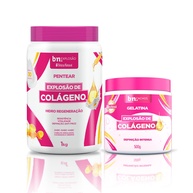 Kit Beleza Natural Creme de Pentear + Gelatina Explosão de Colágeno bn.Cachos - imagem 1