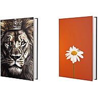 Kit Bíblia Sagrada NVI Leão Judá + Flor Branca - imagem 1