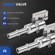 Kit 2 Conectores Válvula Retorno Linha Bomba Combustível Ford F-Series F150 F250 F350 1990-1991 - Peça de Reposição Premium - imagem 5