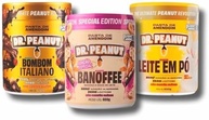 Kit 3x Pasta de Amendoim 600g com Whey Protein - Dr Peanut - BOMBOM ITALIANO-BANOFFEE-LEITE EM PÓ - imagem 2