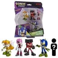 Kit Bonecos Sonic Prime: Colecione 5 Personagens! - imagem 1