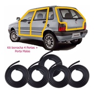 Kit Borrachas de Vedação para Fiat Uno Mille (2009-2013) - imagem 1