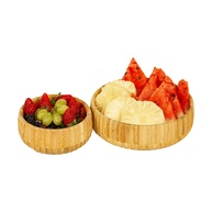 Kit Bowls de Bambu Canelado: Beleza e Saúde! - imagem 1