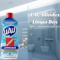Kit Limpa Box UAU 200ml Blindex + Espátula de Transpasse - Brilho Espelhado para Seu Box - imagem 3
