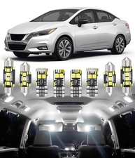 Kit LED Interior Nissan Versa 2013-2023: Iluminação Super Brilhante 6000K (6 Peças) - imagem 2