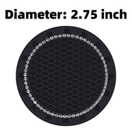 Kit Bling Porta-Copos e Anel de Ignição: Toque de Luxo e Brilho para seu Carro Feminino - imagem 5