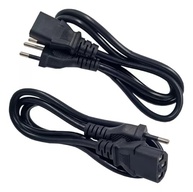 Kit 2 Cabos de Força Tripolar Padrão Brasileiro 1,5m - Potencialize seu PC e Eletrodomésticos com Segurança! - imagem 2