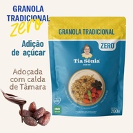 Tia Sônia, Kit 3 Granola Integral Zero Adição Açúcar Tia Sônia 200g cad - imagem 4