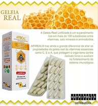 Apireal Geleia Real Liofilizada 30 Caps - Kit C/ 10 Caixas - imagem 2