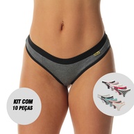 Kit Calcinhas Conforto Vivi: 10 Unidades! - imagem 1