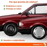 Kit 4 Calotas Orbitais Aro 14 Prata - Design Grid Universal com Fixação por Pressão - imagem 3