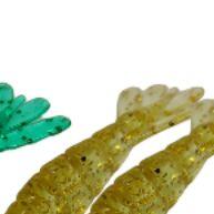 Kit Camarão Artificial 15 Unidades: Pescaria Realista e Resistente - imagem 1