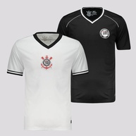 Kit Camisas Corinthians Infantil: Preto e Branco! - imagem 1