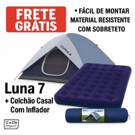 Kit Camping 7 Pessoas: Barraca + Colchão Inflável - imagem 1