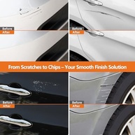 Kit de Retoque para Toyota Super White 040 - Caneta de Pintura com Revestimento Transparente para Reparos Fáceis - imagem 4