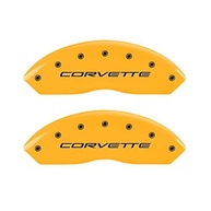 Capa de Pinça MGP Caliper Covers C5/Corvette Amarela - Kit 4 Peças - imagem 2