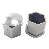 Kit 20 Capas Sextavadas Cromadas 19mm para Parafusos de Roda + Chave de Remoção - imagem 4