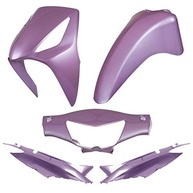 KIT CARENAGEM PRO TORK BIZ 125 KS/ES 2010 ROSA ÁGATA PEROLIZADO - 4 Peças - imagem 2
