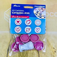 Kit Carimbos Corações 2 cm – Ideal para Doces Gourmet - imagem 1