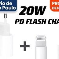 Kit Carregador iPhone 20W + Cabo USB-C Rápido 1m - imagem 1