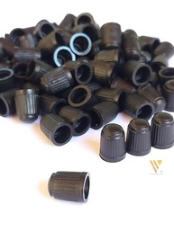 Kit 1000 Tampas Válvula Pneu Preto Plástico Universal - Carro e Moto - imagem 4