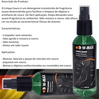 Kit Couro Wurth: Hidratante e Higienizador para Carros, Estofados, Jaquetas e Bolsas - imagem 3
