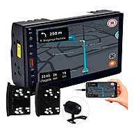 Kit Central Multimídia 7 Polegadas com Câmera de Ré para Ford Ka, Focus, Escort, Ranger e F250 - imagem 1