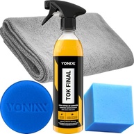 Kit Cera Líquida Carnaúba Tok Final Vonixx + Pano Microfibra e Aplicadores | Brilho e Proteção Profissional - imagem 2