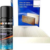 Filtro de Ar para Ar Condicionado HR-V, New Fit, City – Kit com Higienizador Bosch - imagem 1